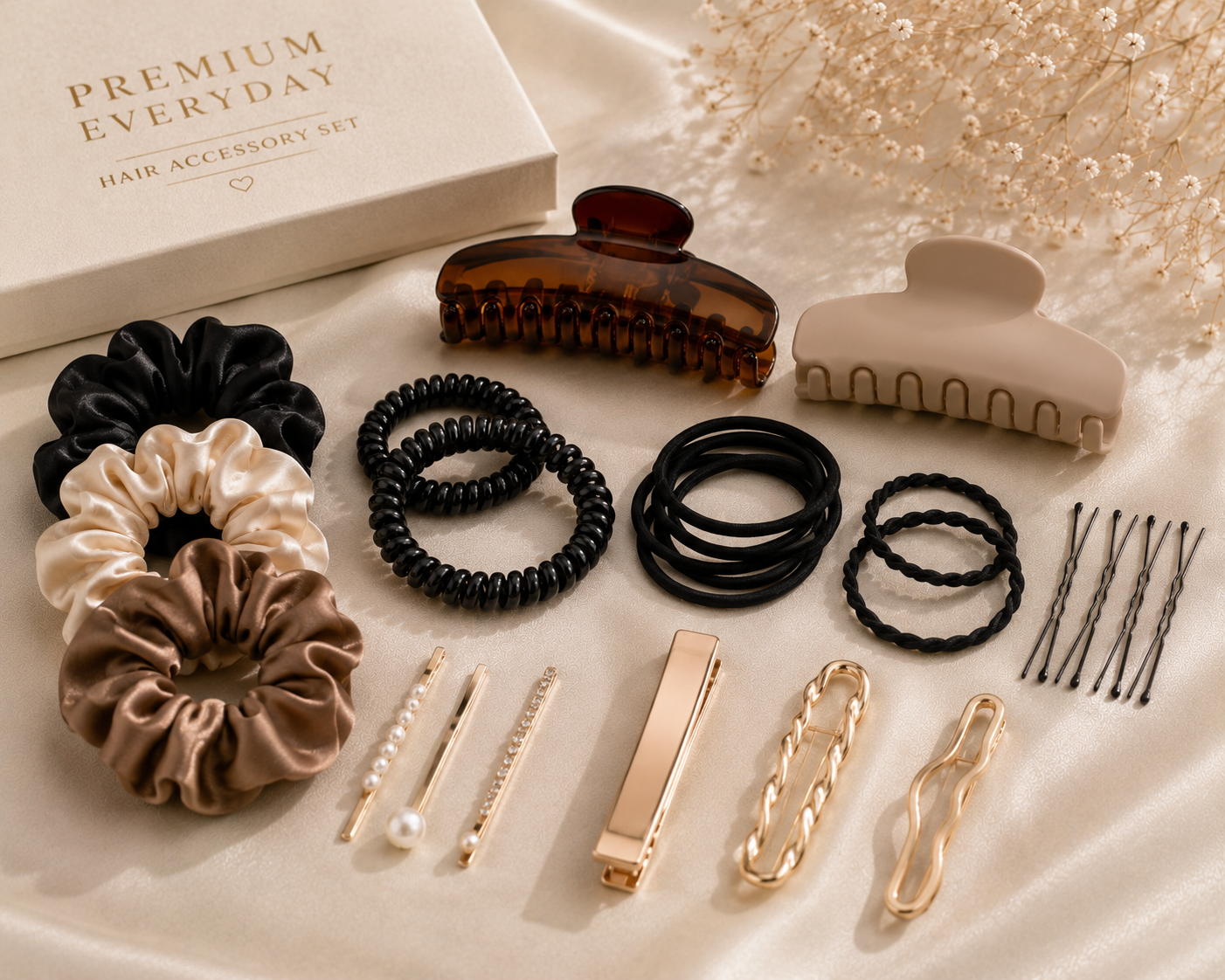 Premium Everyday Hair Accessory Set